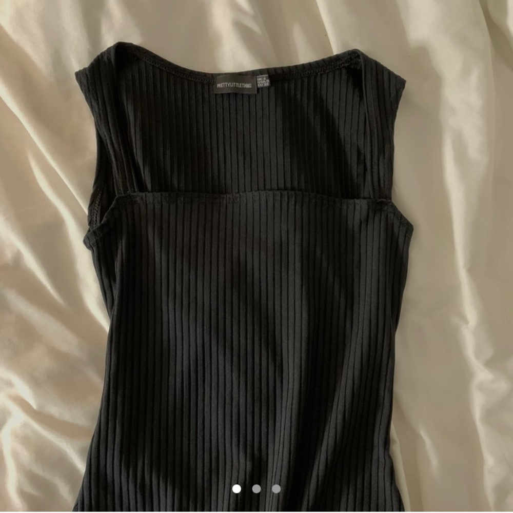 Squared neck bodysuit